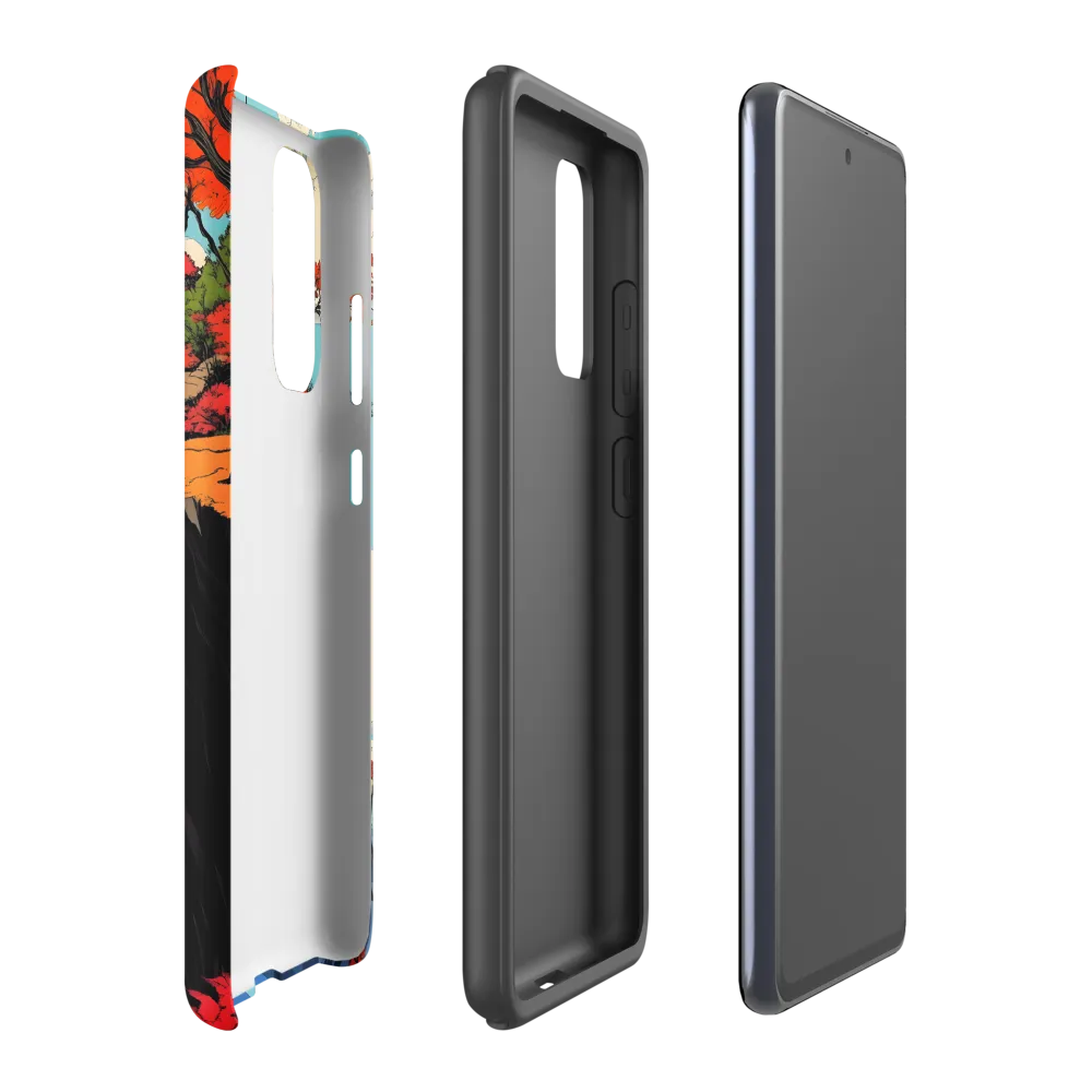 Whispers of the Cliff House | Phone Case |  S20 FE | Tough Case | Matte
