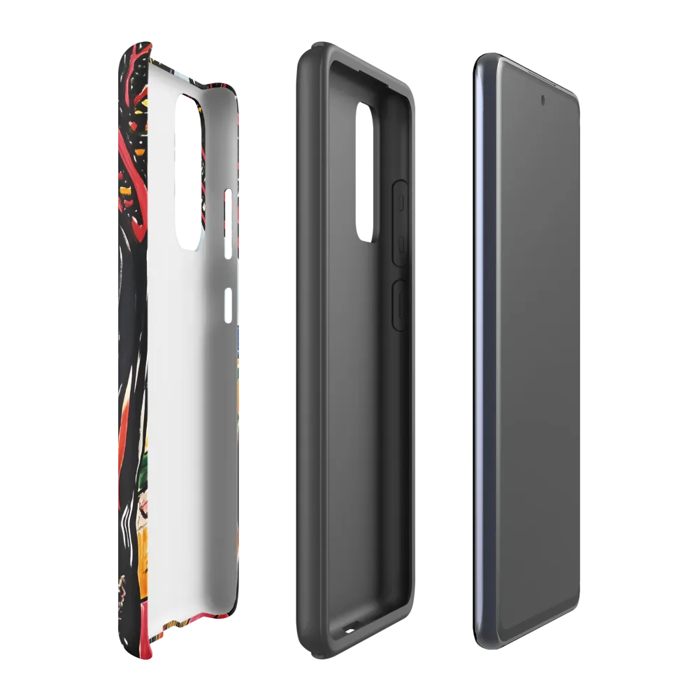 Vibrant Nature's Embrace | Phone Case |  S20 FE | Tough Case | Matte