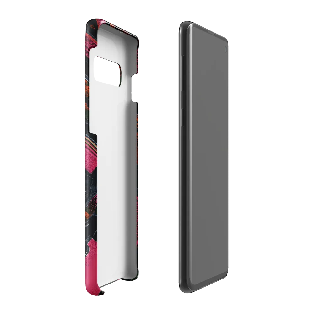 Urban Floral Symphony | Phone Case |  S10 Plus | Snap Case | Glossy