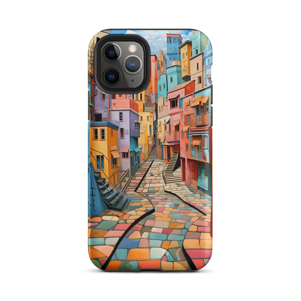 Vibrant Cityscape: A Kaleidoscope of Colors