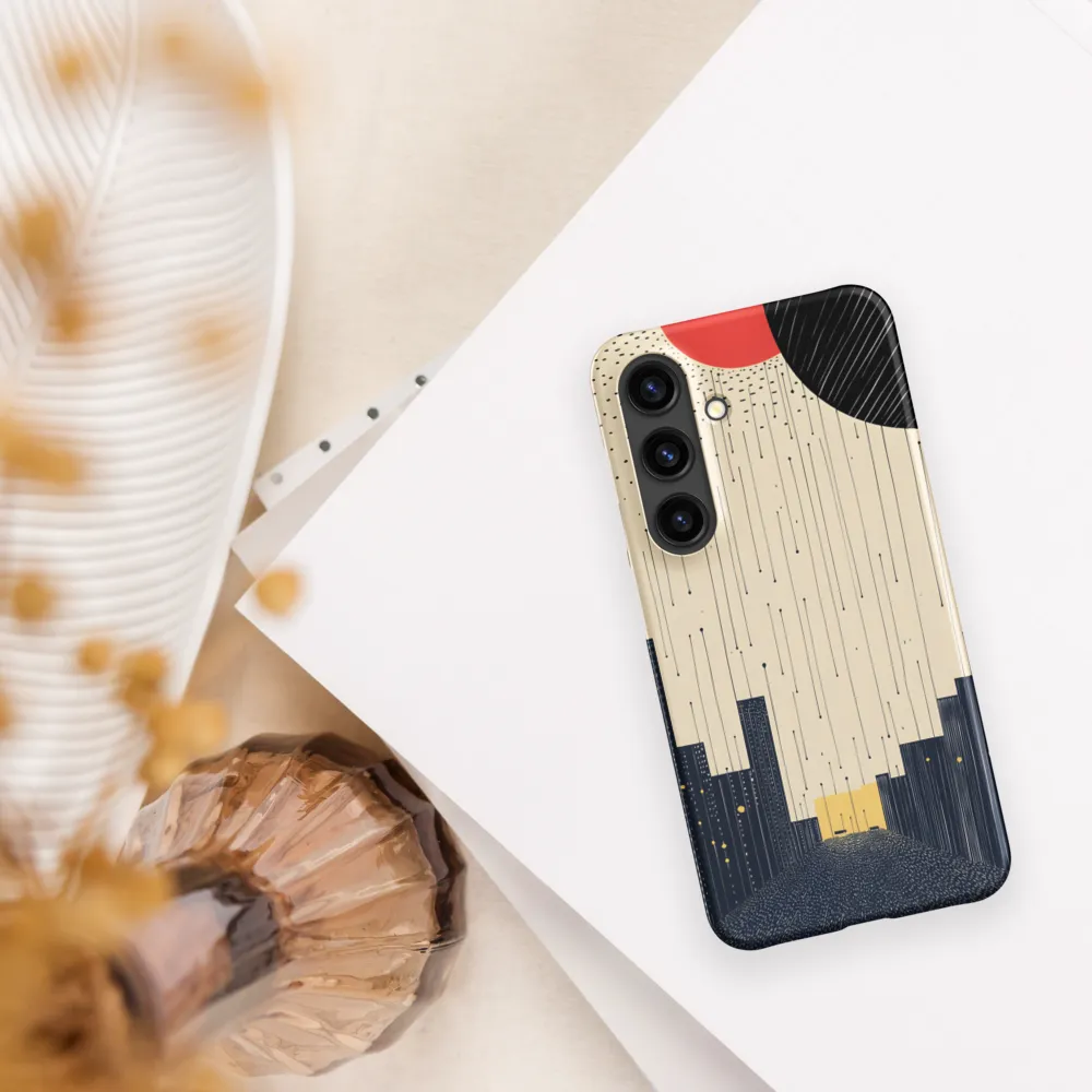 Whispers of the Urban Sky | Phone Case |  S24 | Snap Case | Matte