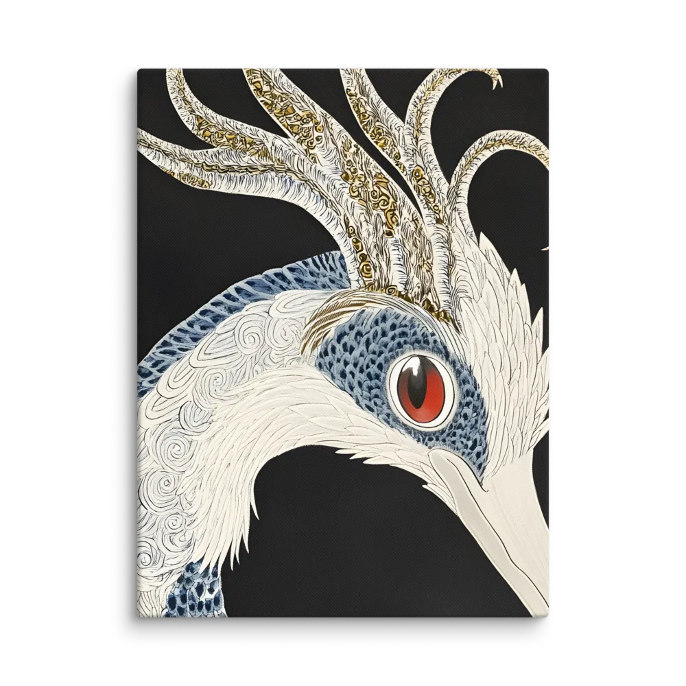 Elegance of the Majestic Peacock | Canvas | 12″×16″