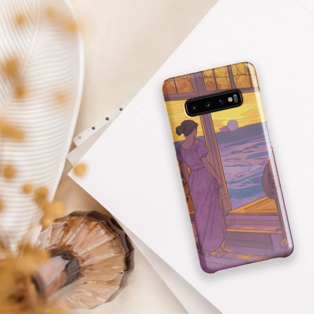 Whispers of the Sunset | Phone Case |  S10 Plus | Snap Case | Glossy