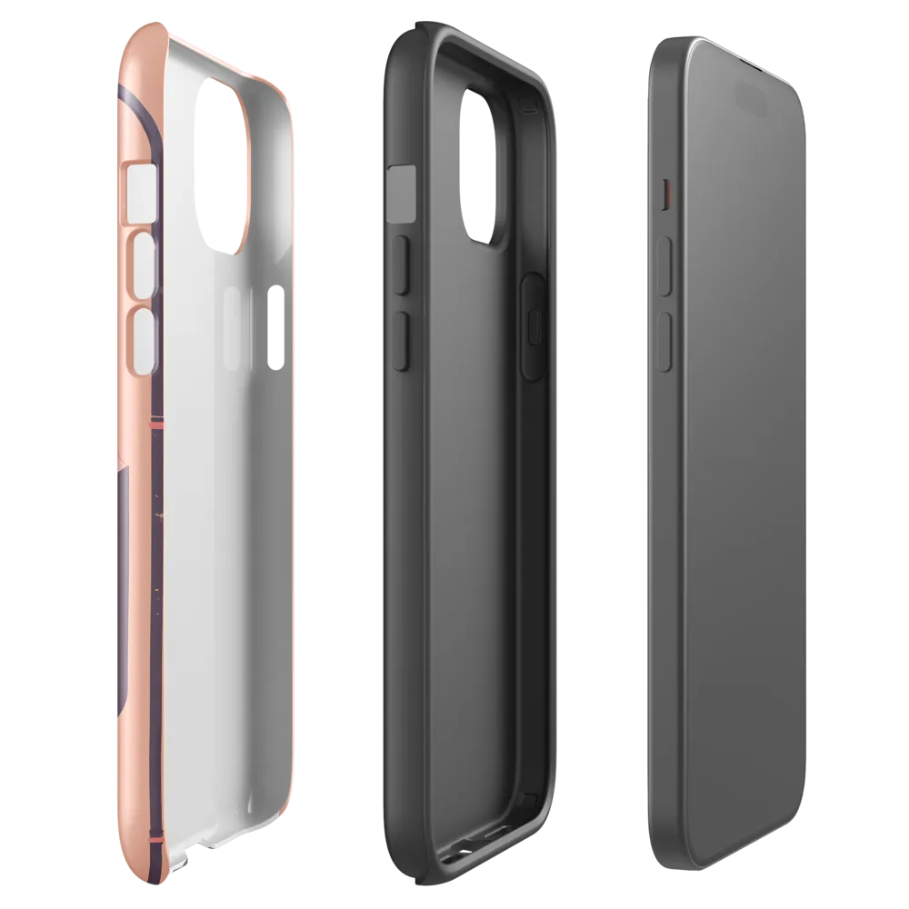 Futuristic Astronaut Bot | Phone Case |  15 Plus | Tough Case | Glossy