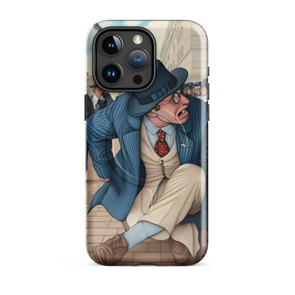 Caught in Tension | Phone Case |  15 Pro Max | MagSafe® Tough Case | Glossy