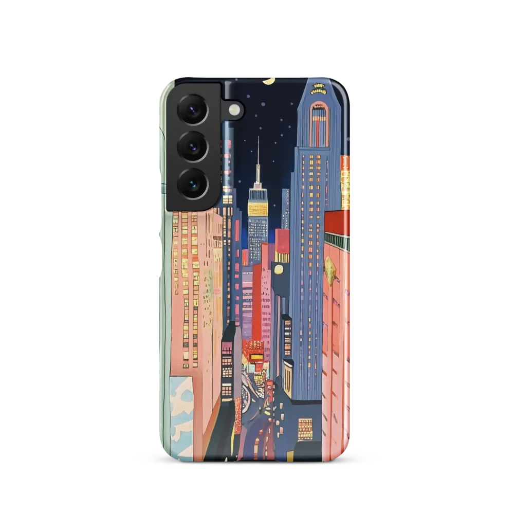 Urban Dreamscape: A Pop Art Night | Phone Case |  S22 | Snap Case | Glossy