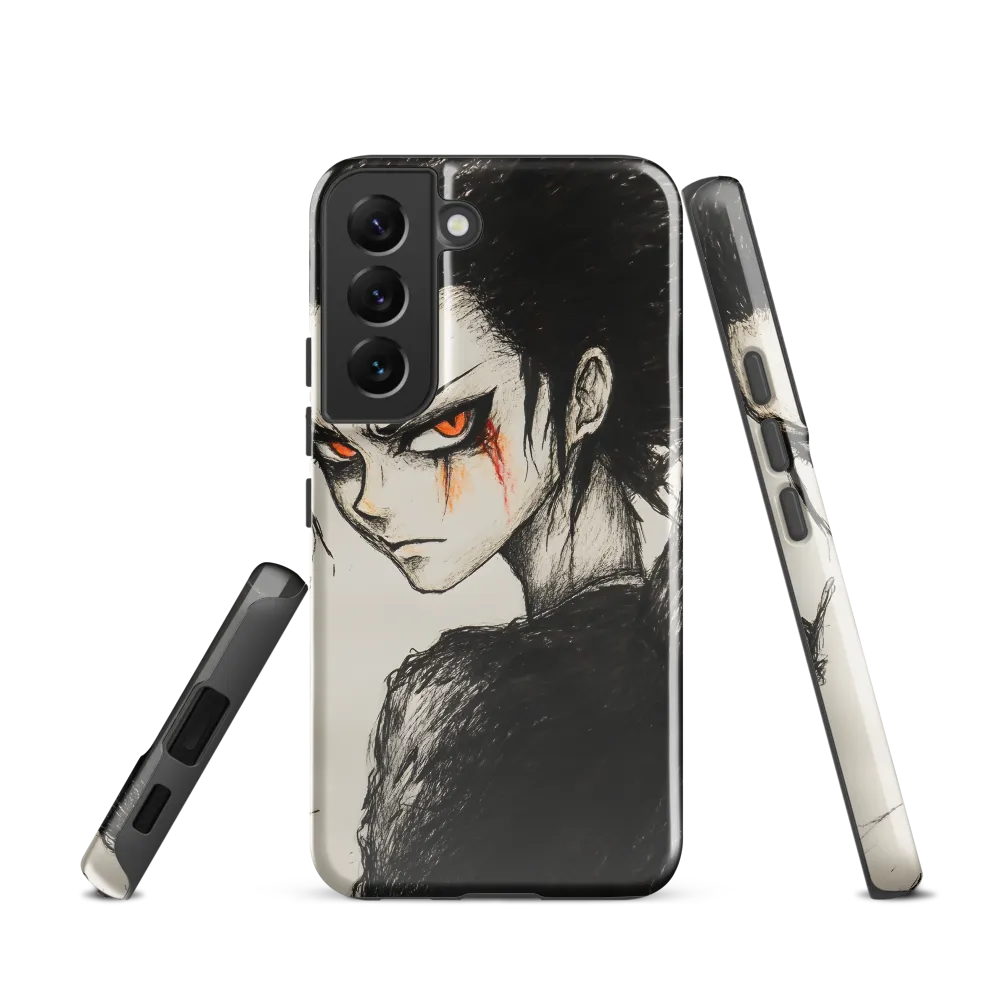 Fiery Defiance | Phone Case |  S22 | Tough Case | Glossy