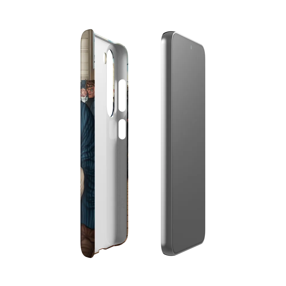 Caught in Tension | Phone Case |  S23 | Snap Case | Matte