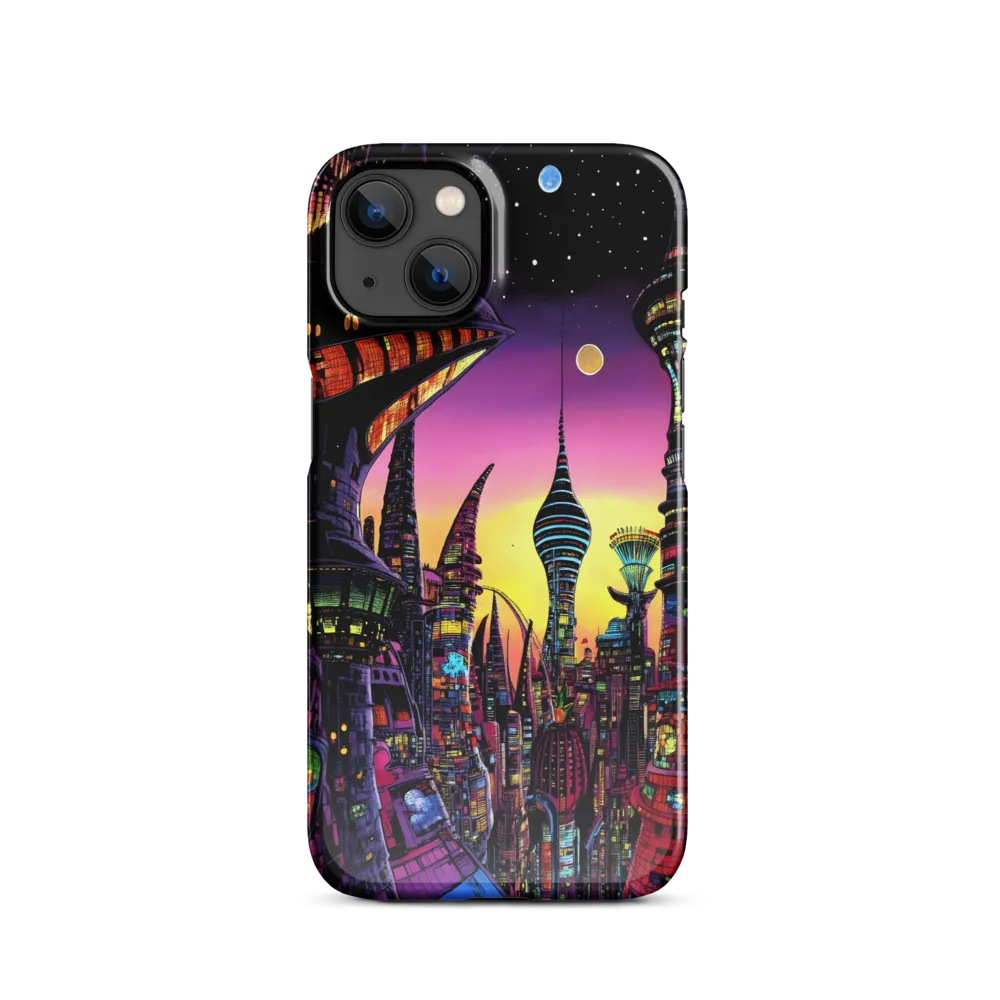 Futuristic Cityscape at Dusk