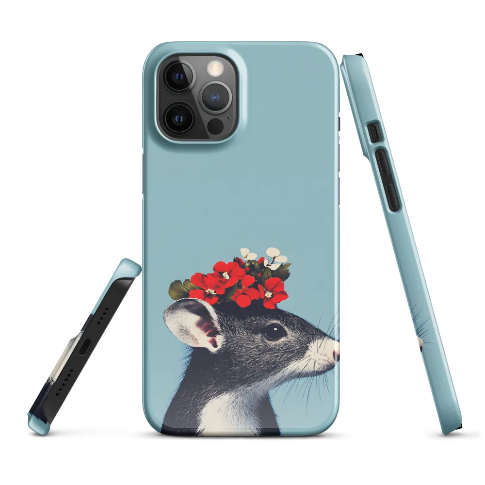 Whimsical Flora: A Mouse's Floral Crown