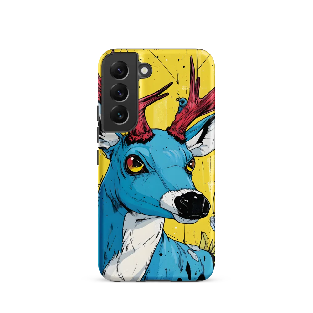 Vivid Antlers: A Modern Take on Nature