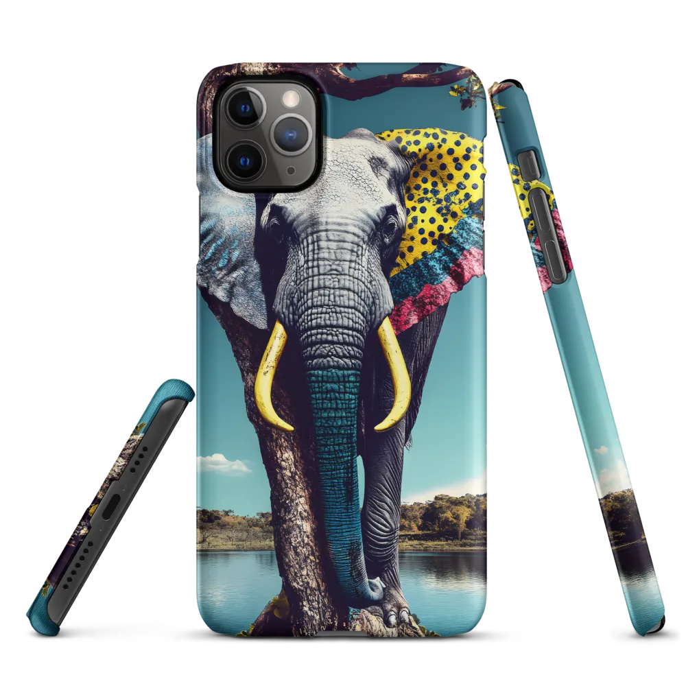 Playful Elegance: The Surreal Elephant