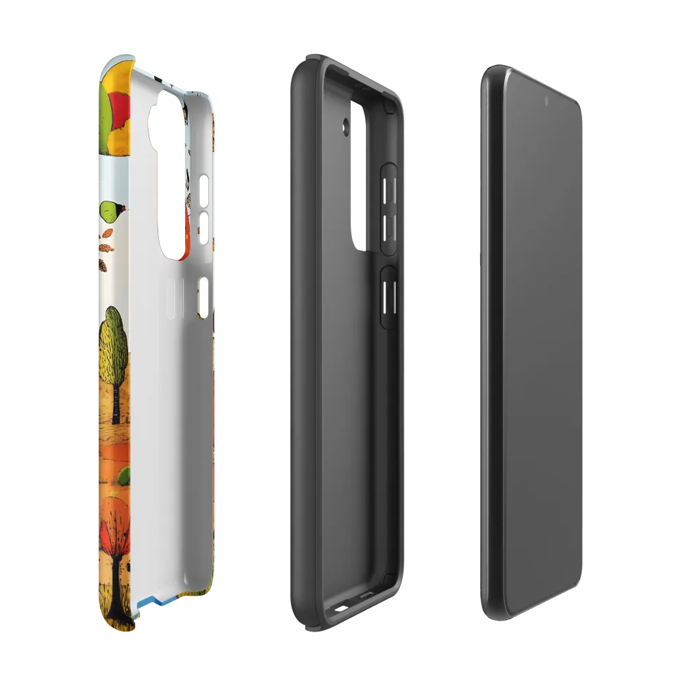 Whimsical Autumn Journey | Phone Case |  S21 | Tough Case | Matte