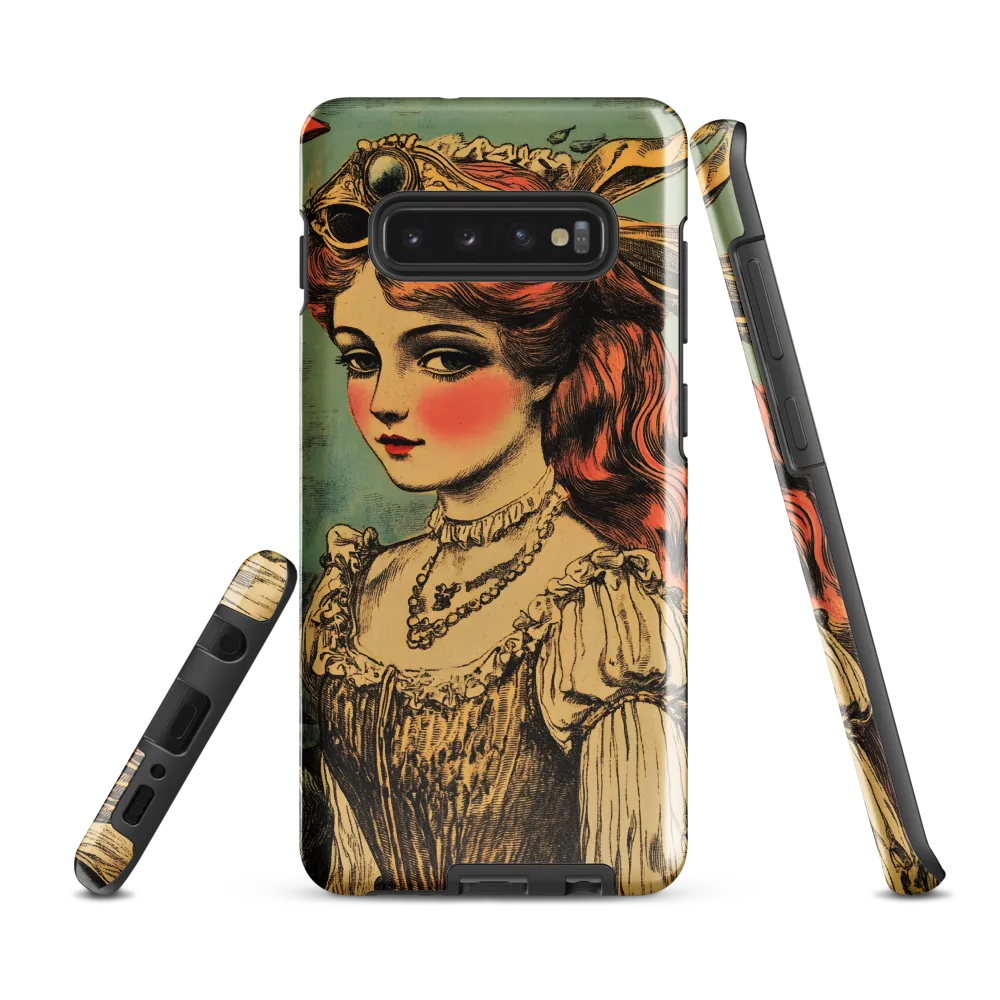 Elegance Beneath the Waves | Phone Case |  S10 Plus | Tough Case | Glossy