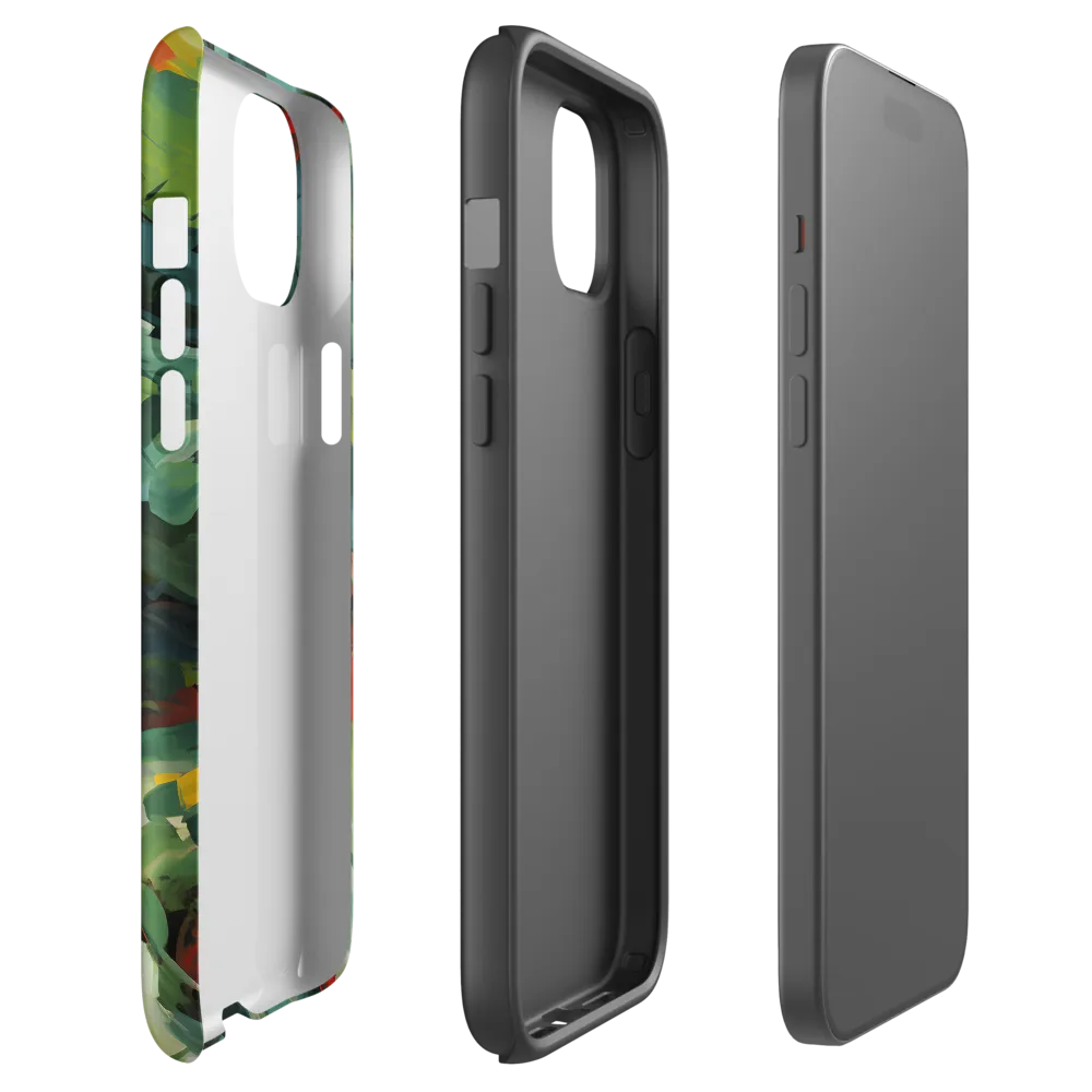 Enigmatic Coils | Phone Case |  15 Plus | Tough Case | Matte