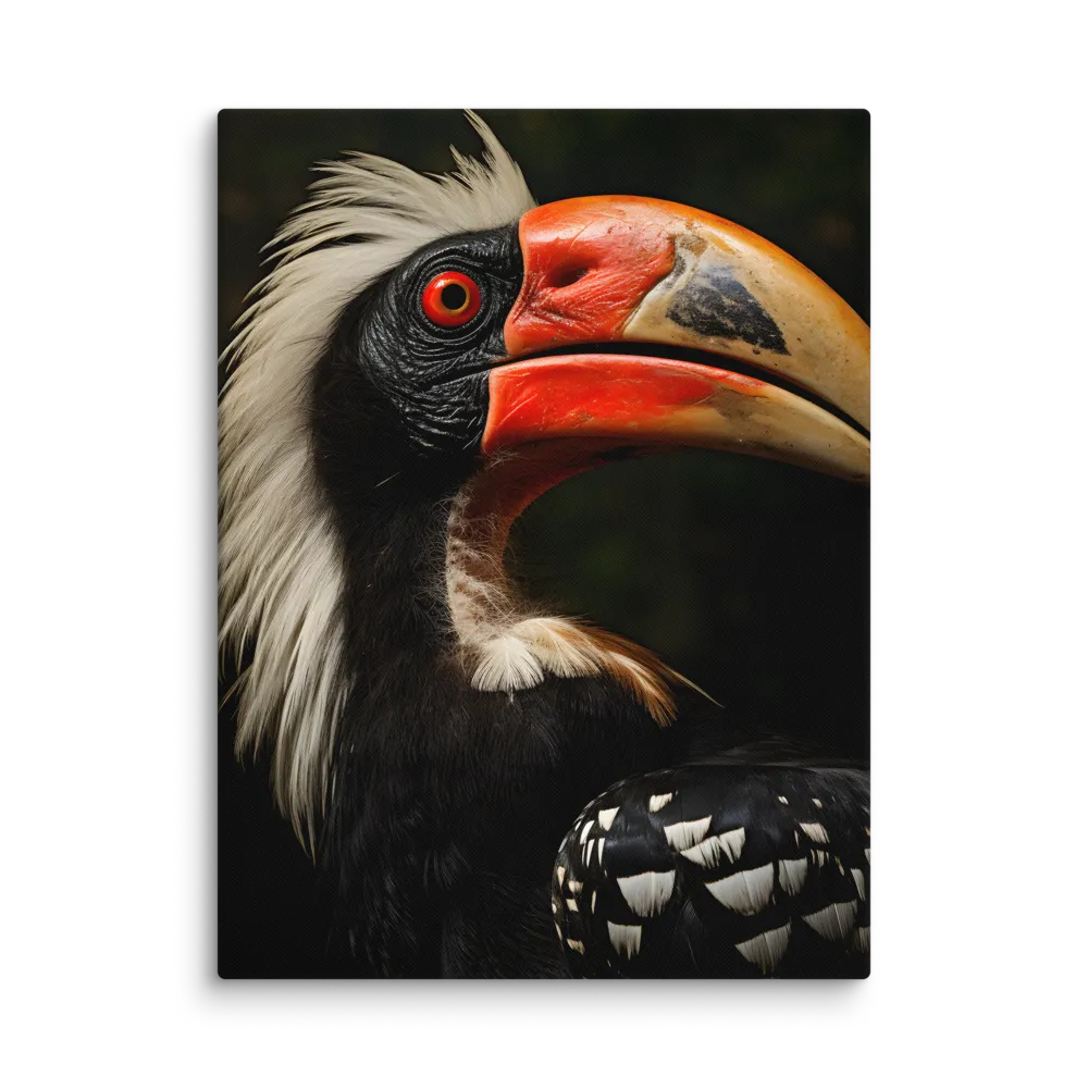 Majesty of the Hornbill | Canvas | 30″×40″