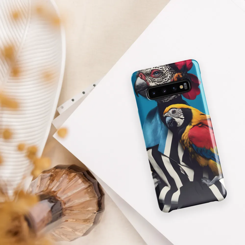Vibrant Fusion of Flora and Fauna