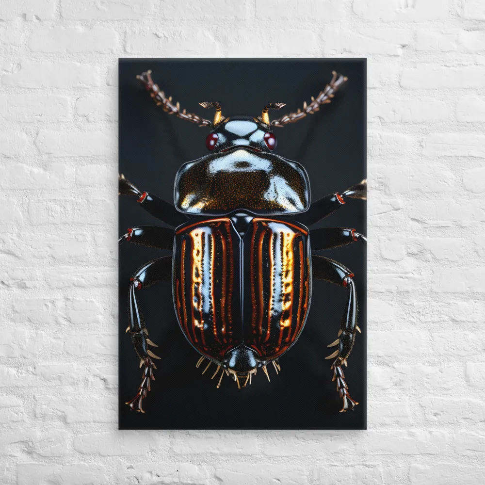Luminous Insect Majesty | Canvas | 24″×36″