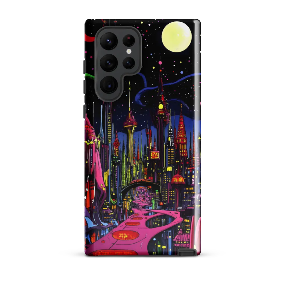 Neon Dreams of a Futuristic City