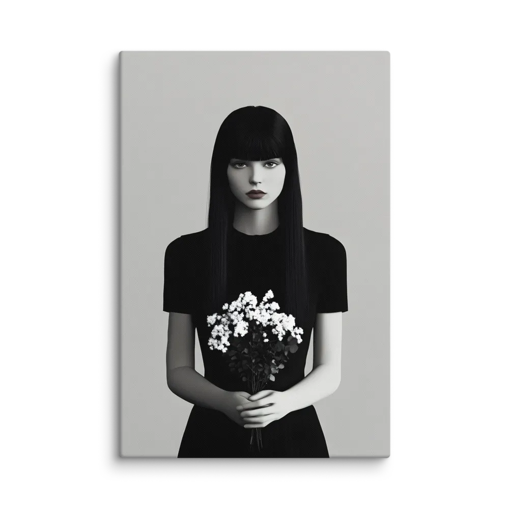 Monochrome Serenity | Canvas | 32″×48″