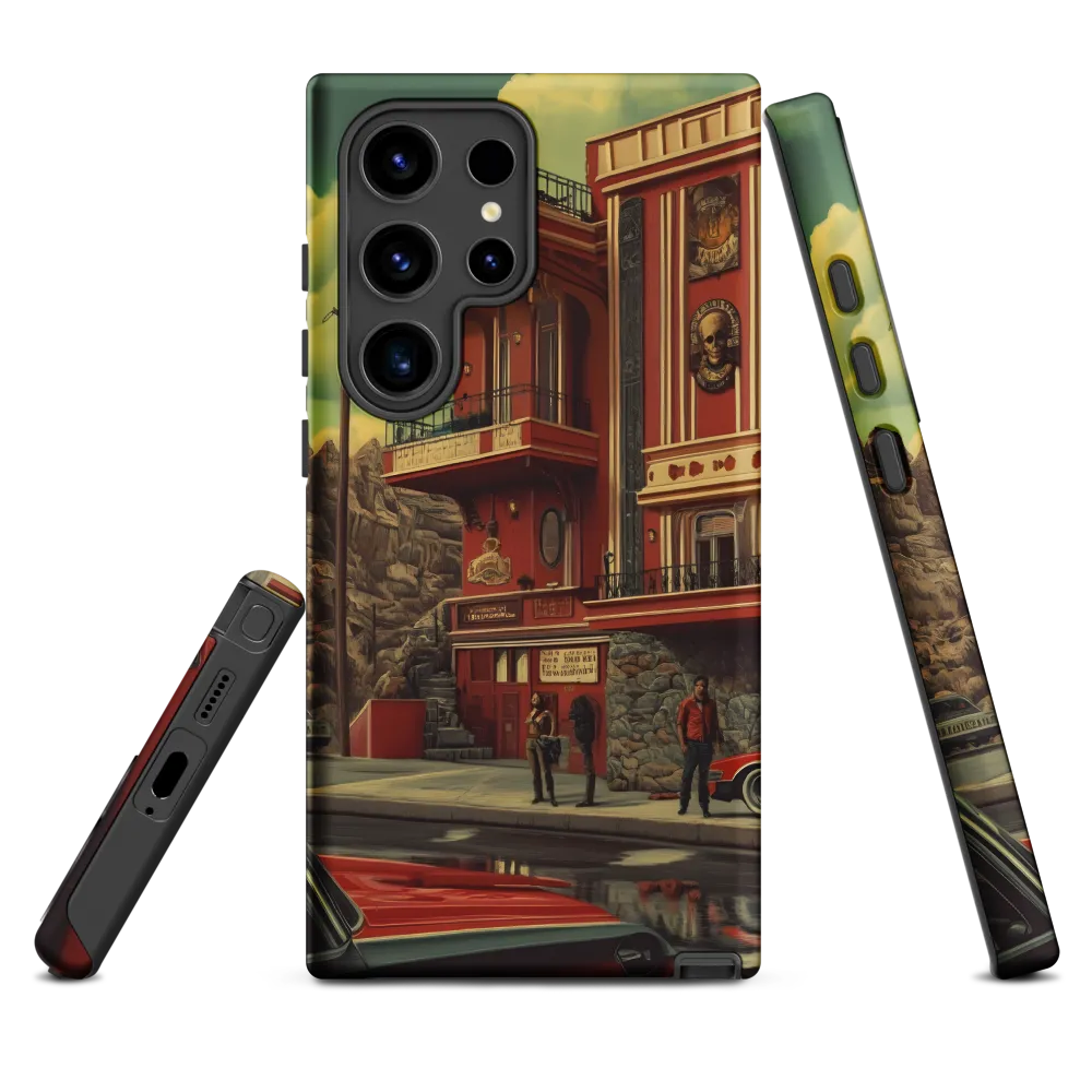 Retro Urban Dreamscape | Phone Case |  S24 Ultra | Tough Case | Matte