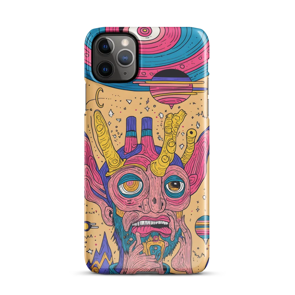 Alien Whimsy: A Surreal Encounter | Phone Case |  11 Pro Max | Snap Case | Glossy