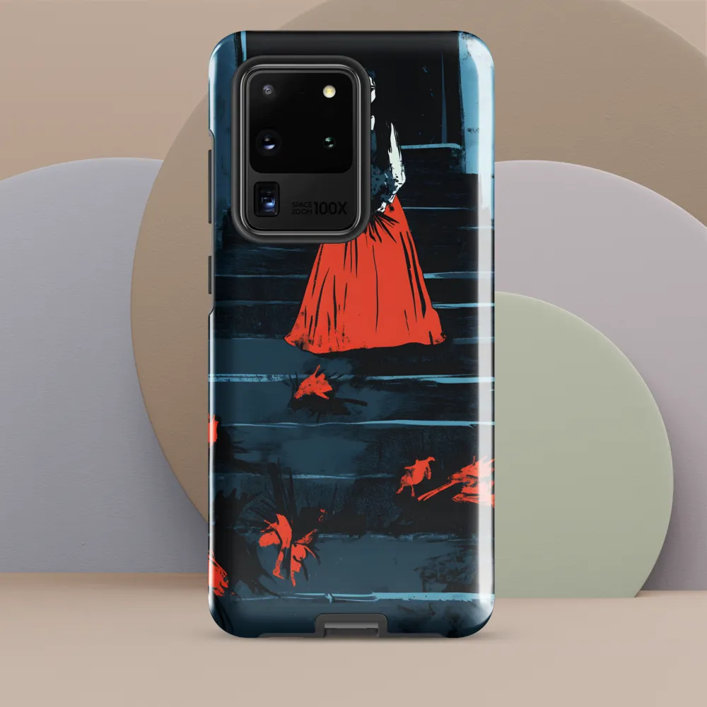 Silent Steps | Phone Case |  S20 Ultra | Tough Case | Glossy