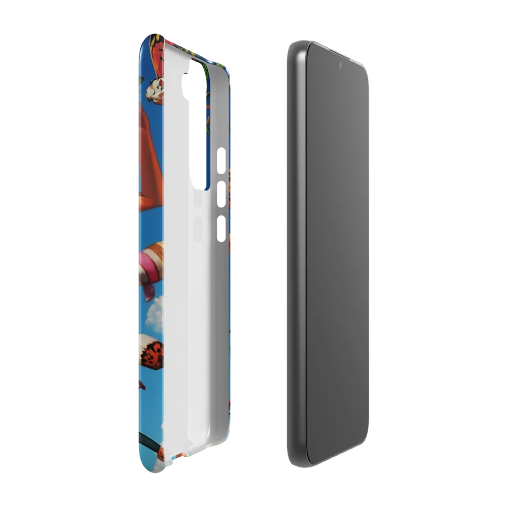 Joyful Whimsy | Phone Case |  S22 Plus | Snap Case | Glossy