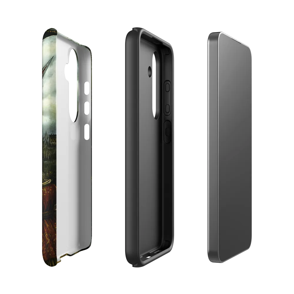 The Confrontation: Dragon vs. Wizard | Phone Case |  S24 | Tough Case | Matte