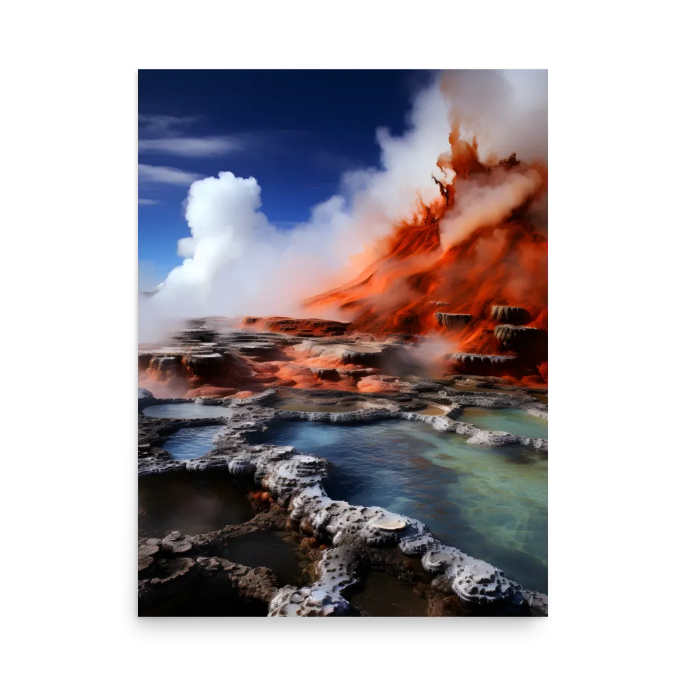 Nature's Fury: The Volcano's Expression