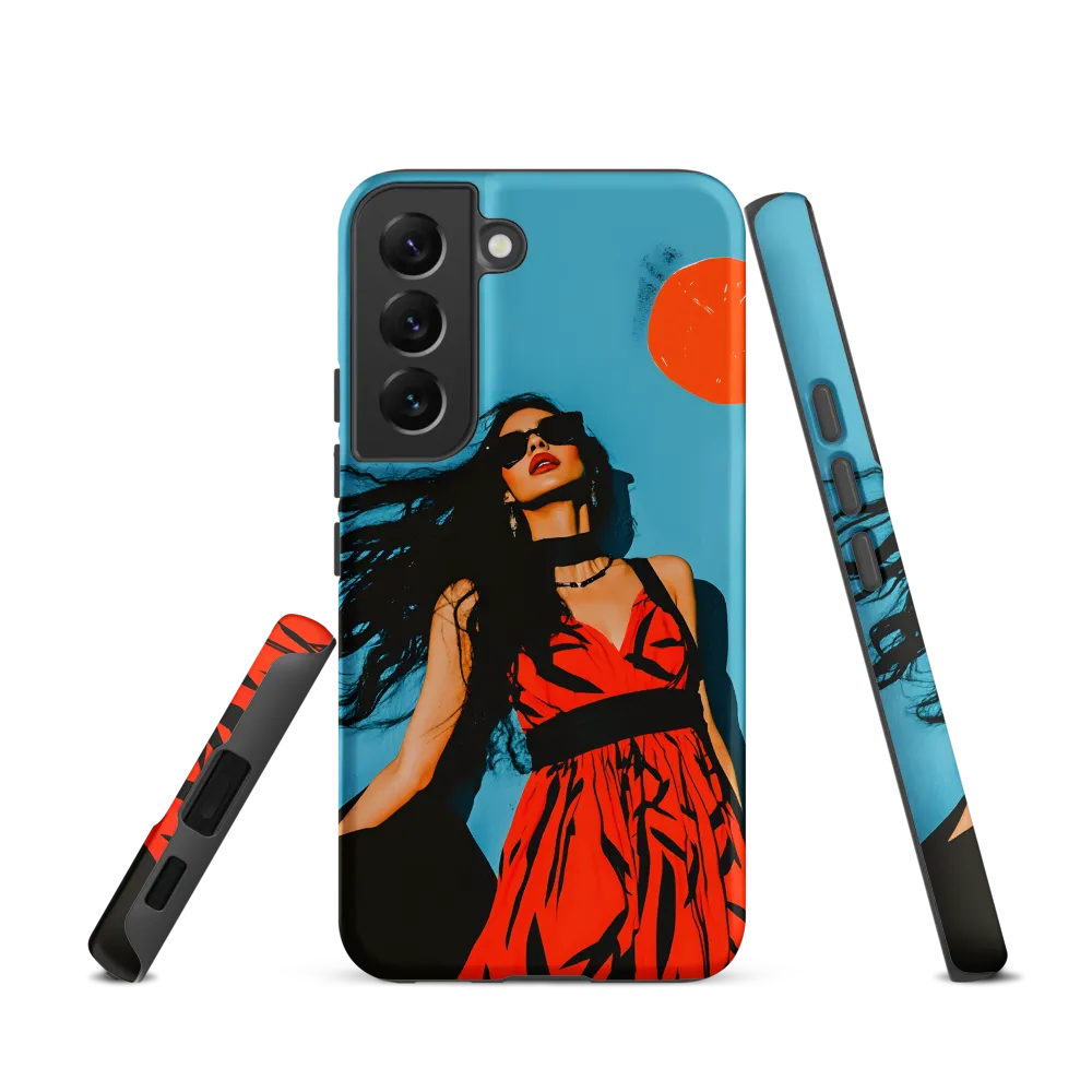Sunset in Fashion: A Modern Portrait