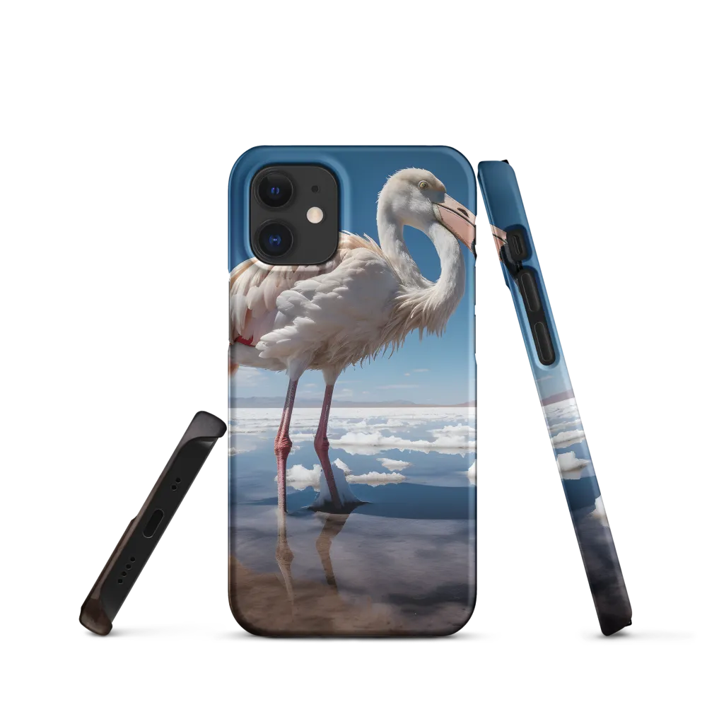 Graceful Solitude of a Flamingo
