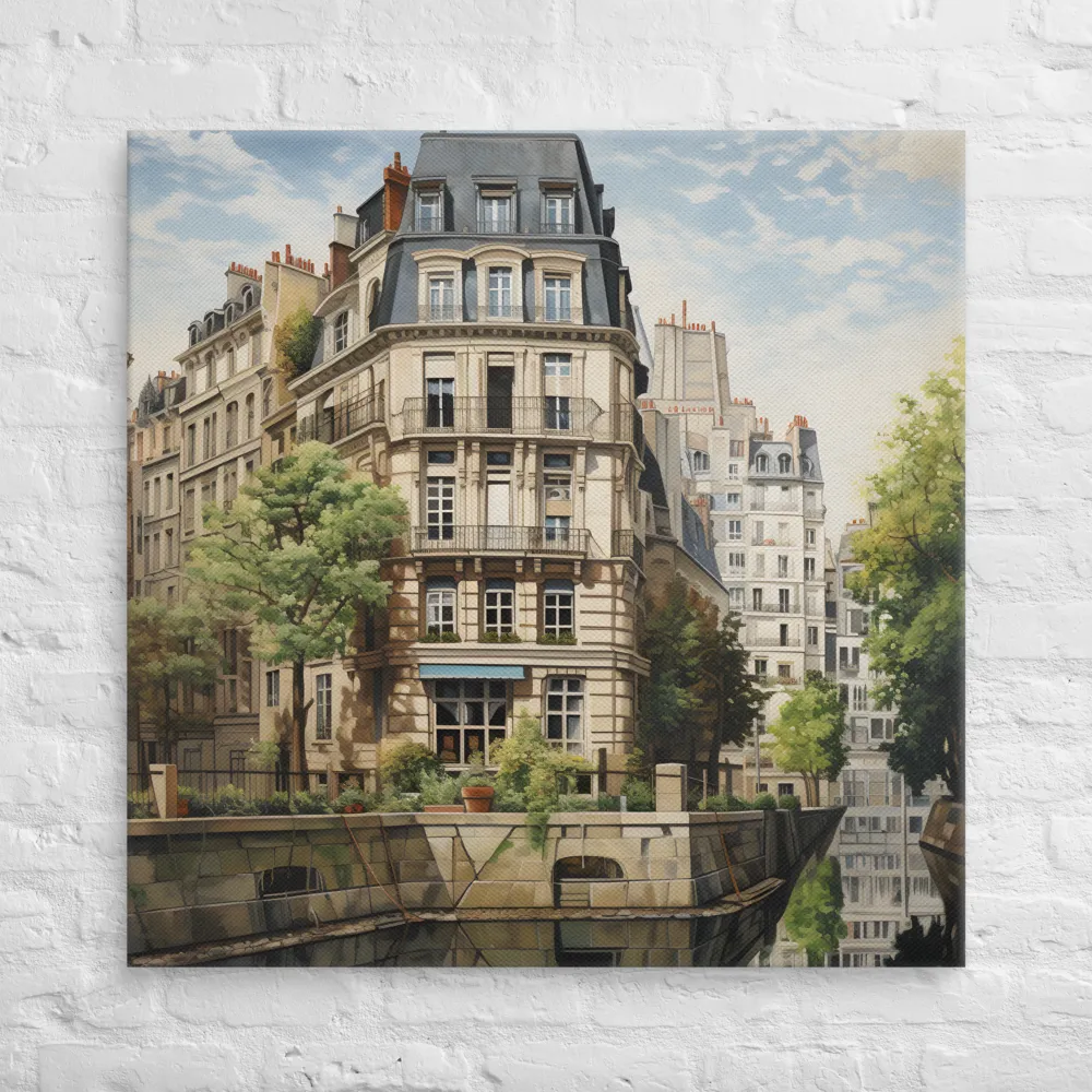 Reflections of Paris | Canvas | 36″×36″