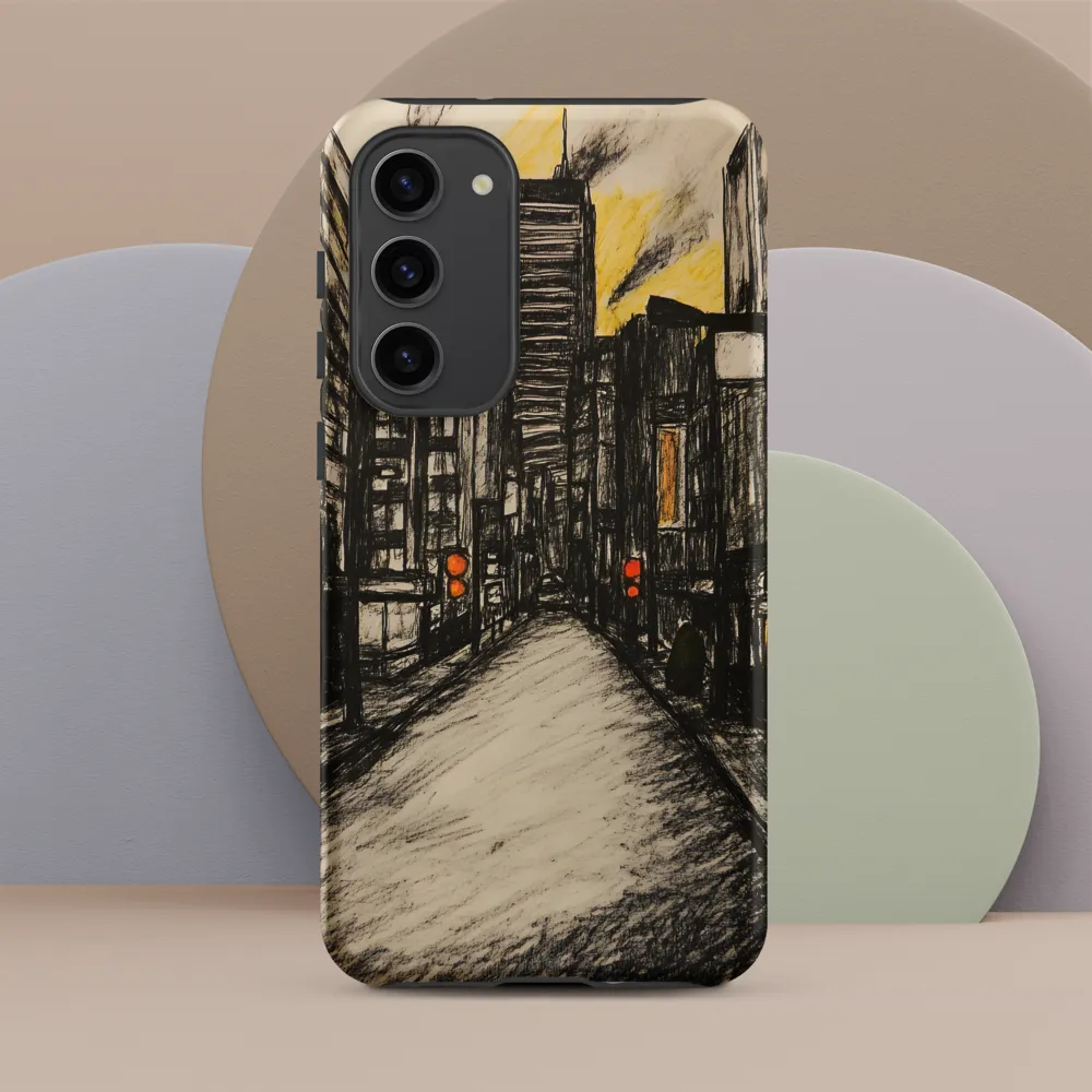 Cityscape of Solitude | Phone Case |  S23 Plus | Tough Case | Matte