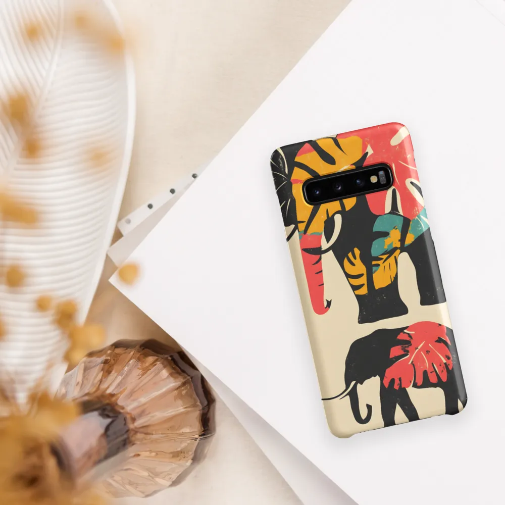 Tropical Elegance: The Elephant's Dance