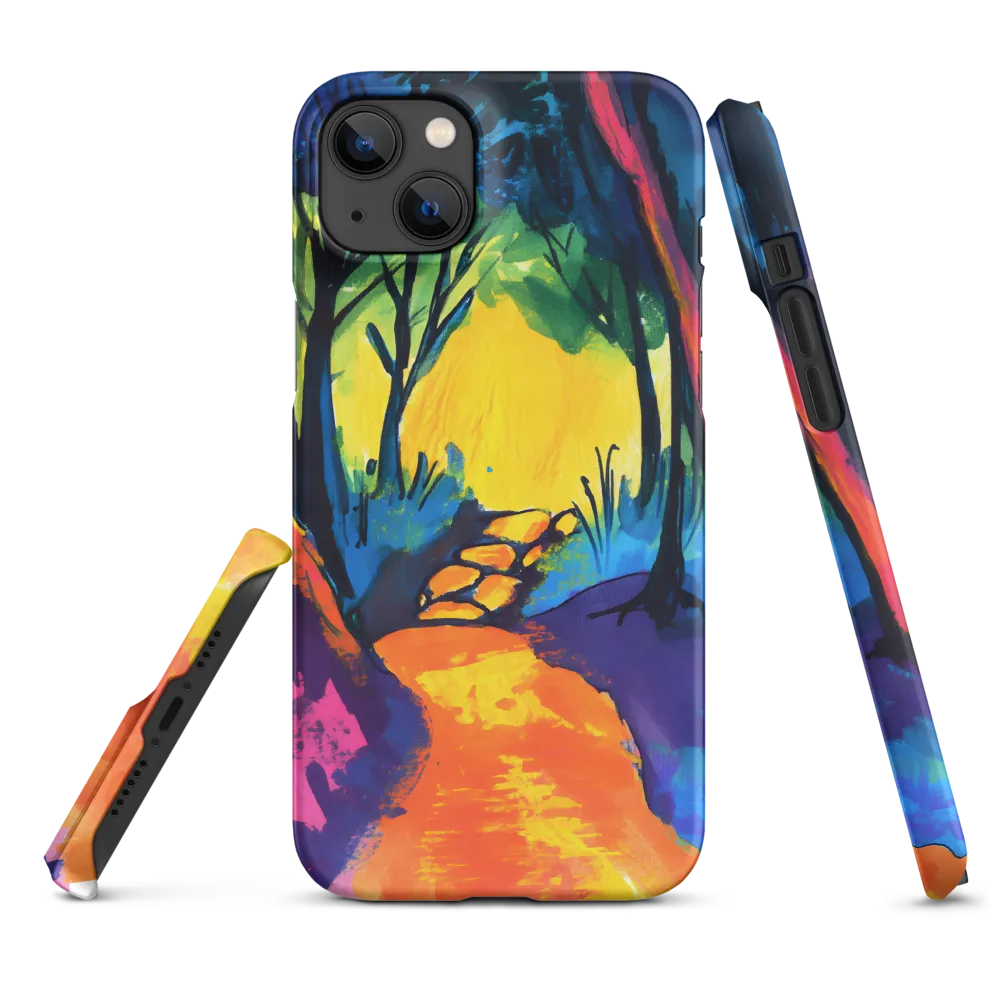Path Through a Vibrant Forest