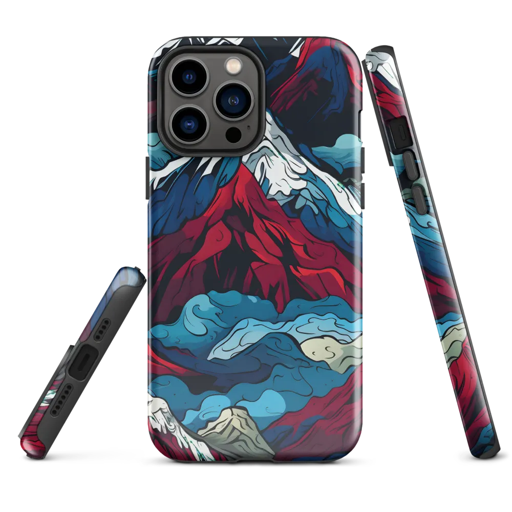 Mountain Majesty: An Abstract Voyage