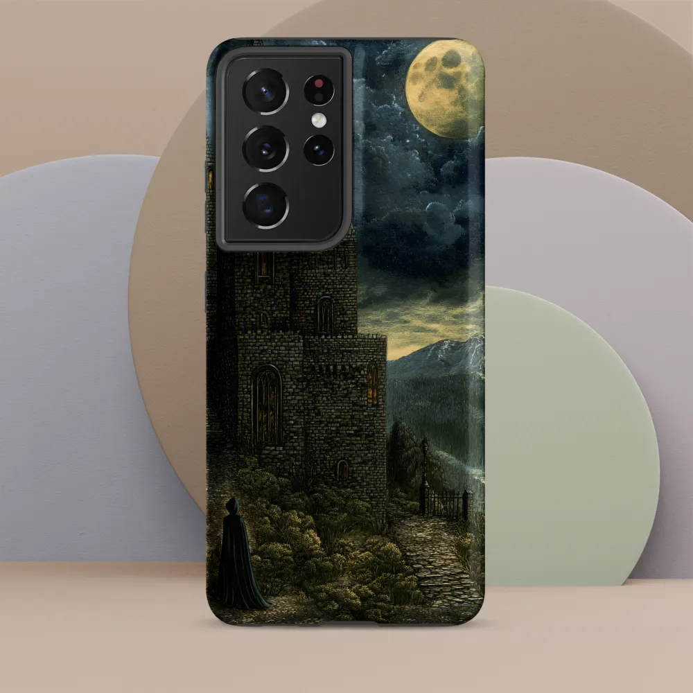 Whispers of the Moonlit Castle | Phone Case |  S21 Ultra | Tough Case | Matte
