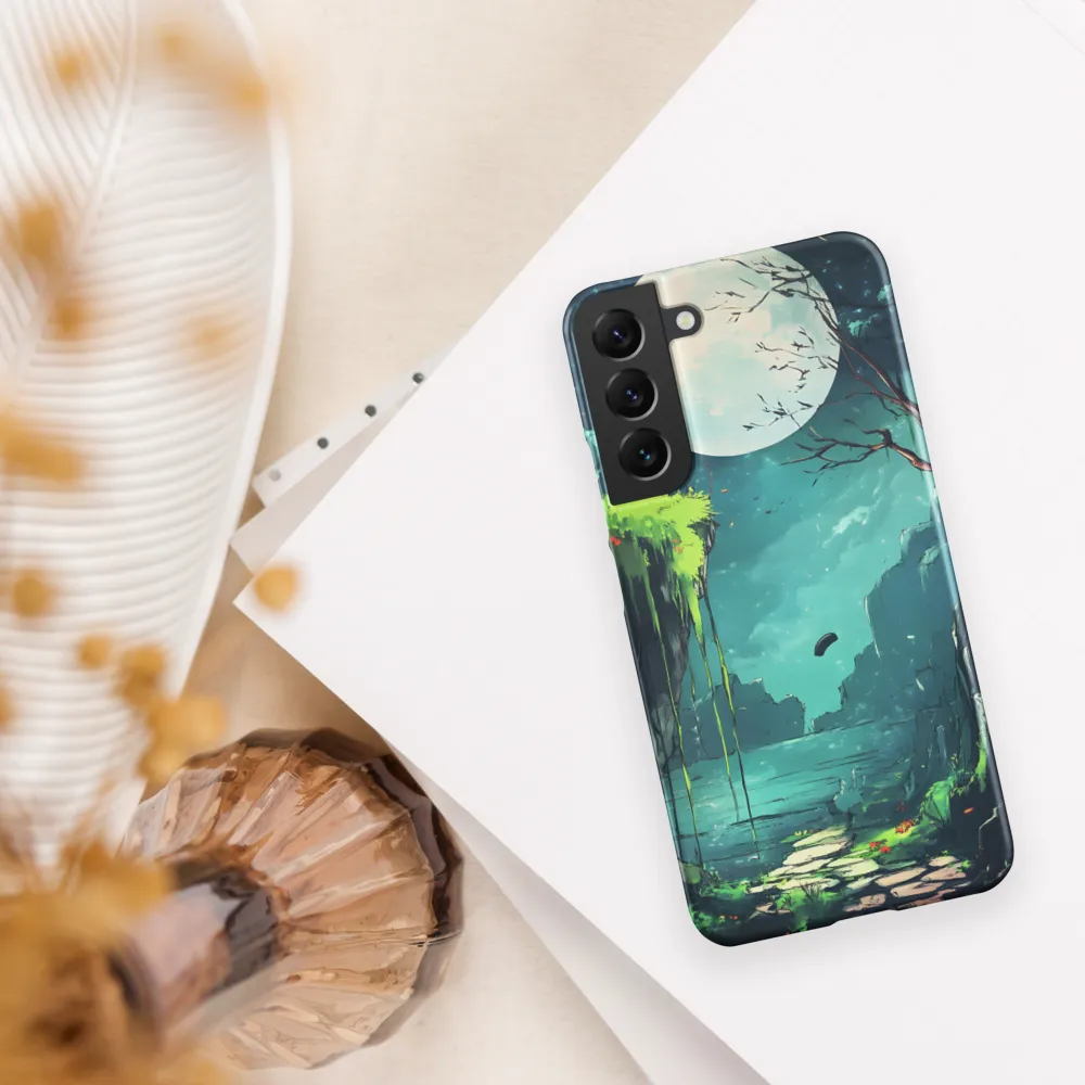 Moonlit Serenity: A Fantastical Landscape
