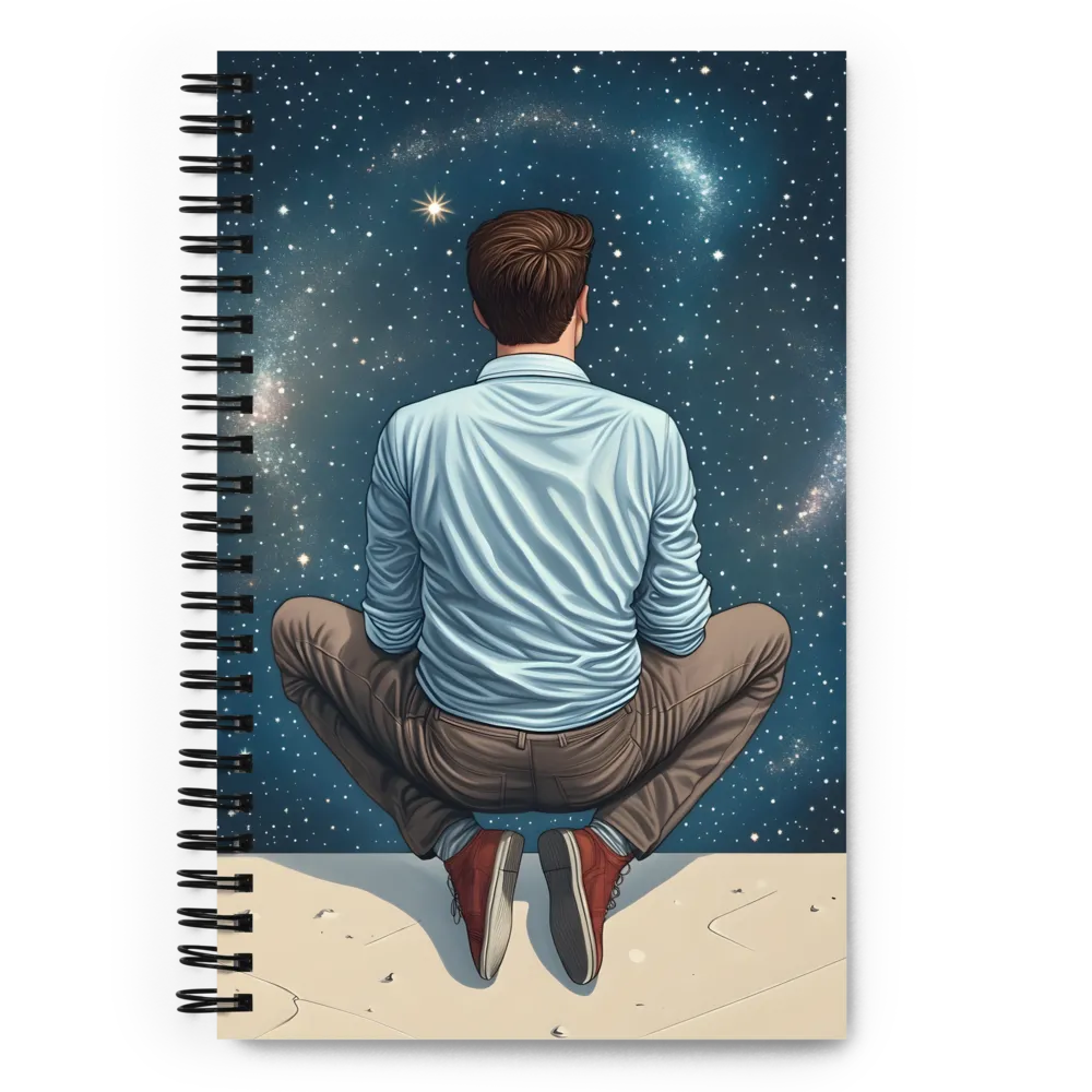 Gaze into Infinity | Spiral Notebook