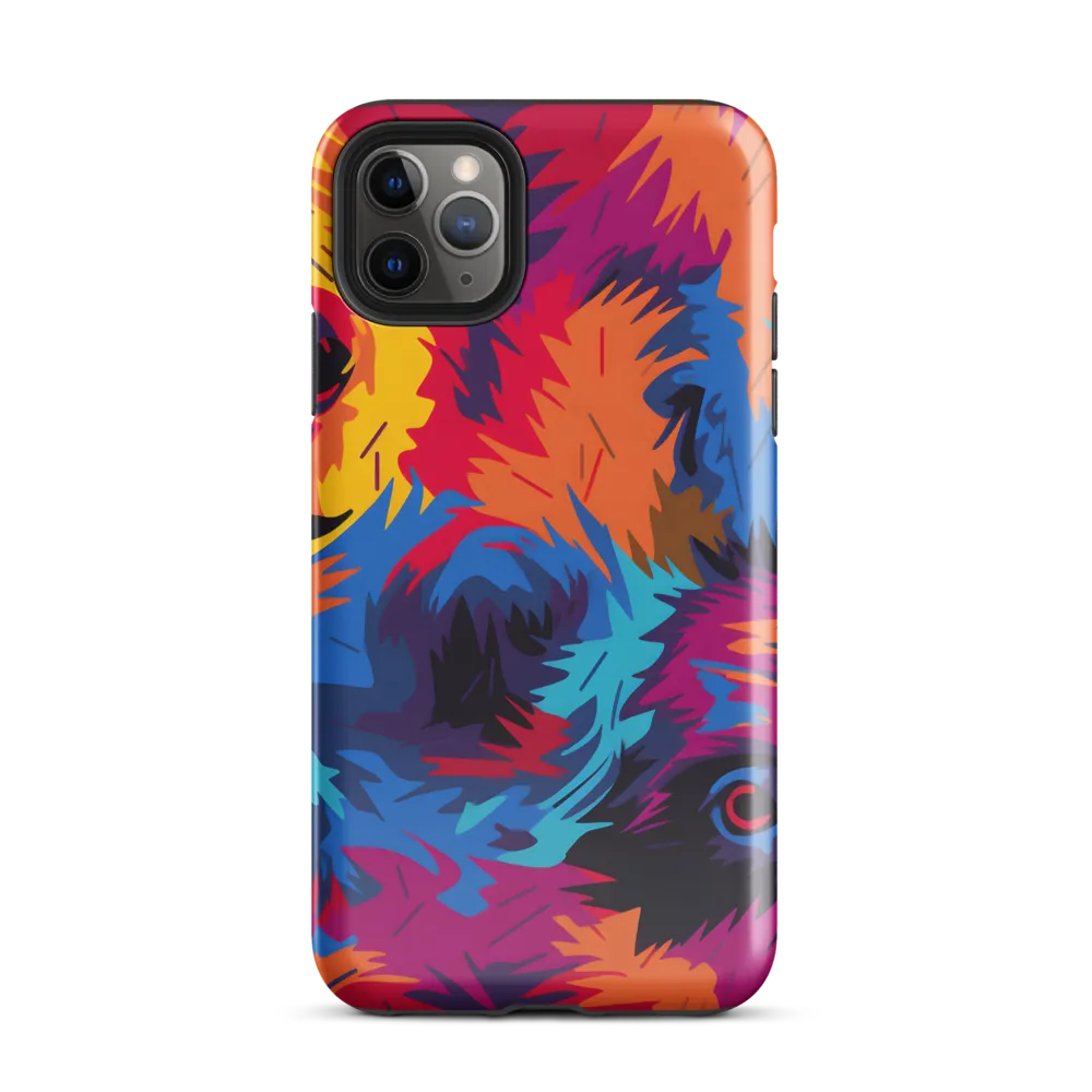 The Colorful Essence of Bears | Phone Case |  11 Pro Max | Tough Case | Glossy