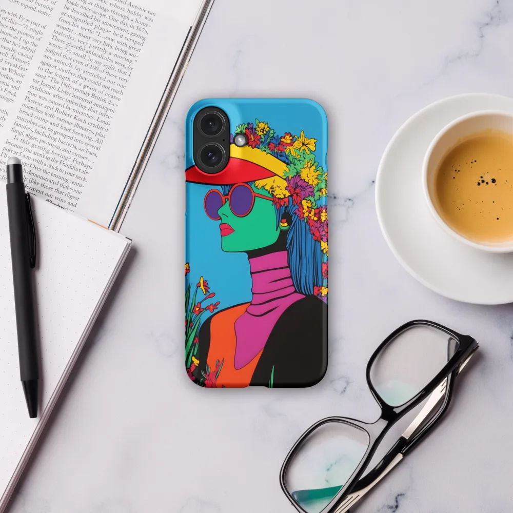 Botanical Elegance | Phone Case |  16 Plus | Snap Case | Matte