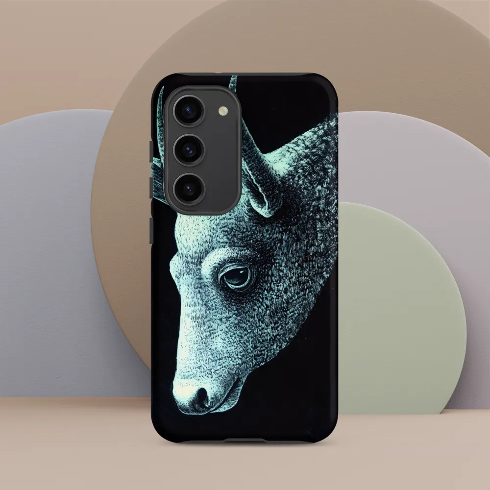 Ethereal Bull's Head