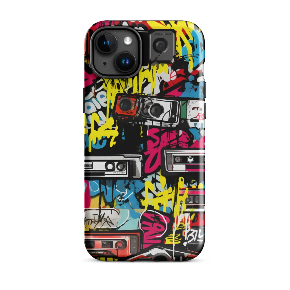 Urban Nostalgia: A Retro Cassette Explosion
