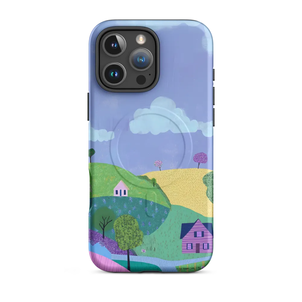 Whimsical Hills and Quaint Homes | Phone Case |  16 Pro Max | MagSafe® Tough Case | Matte