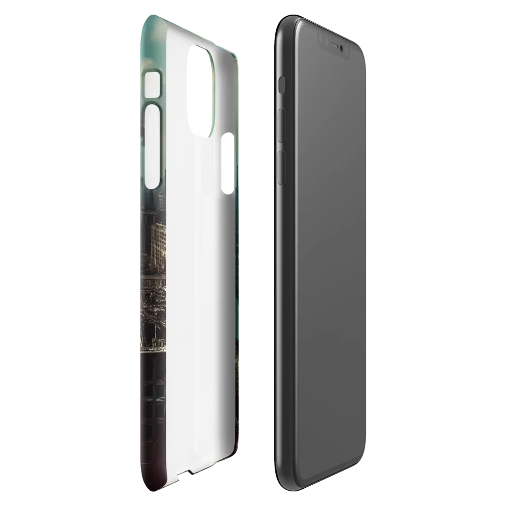 Urban Ruins: A Futuristic Reflection | Phone Case |  11 Pro Max | Snap Case | Glossy