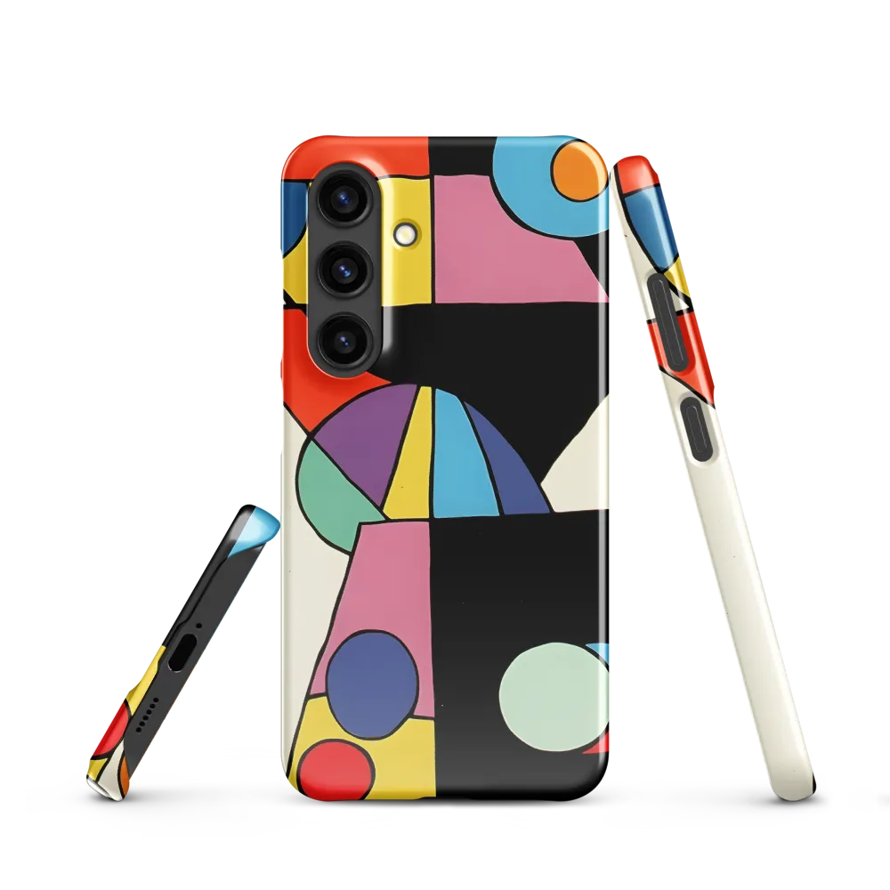 The Play of Shapes | Phone Case |  S24 | Snap Case | Glossy