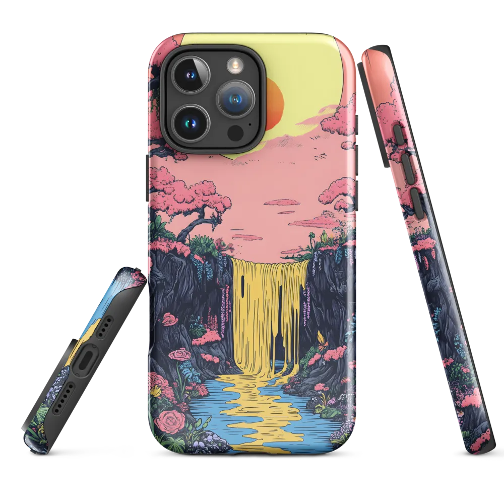 Ethereal Cascade of Blossoms