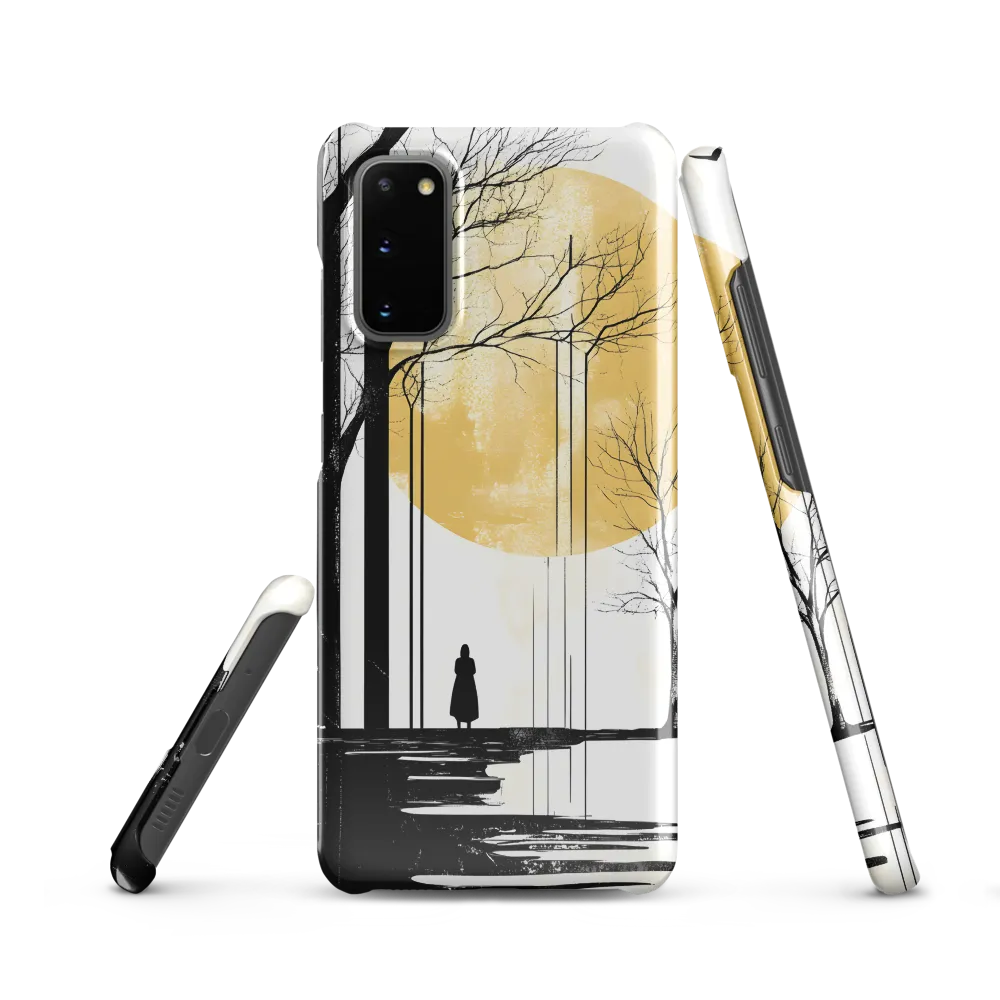Solitude Under the Yellow Sun | Phone Case |  S20 | Snap Case | Glossy