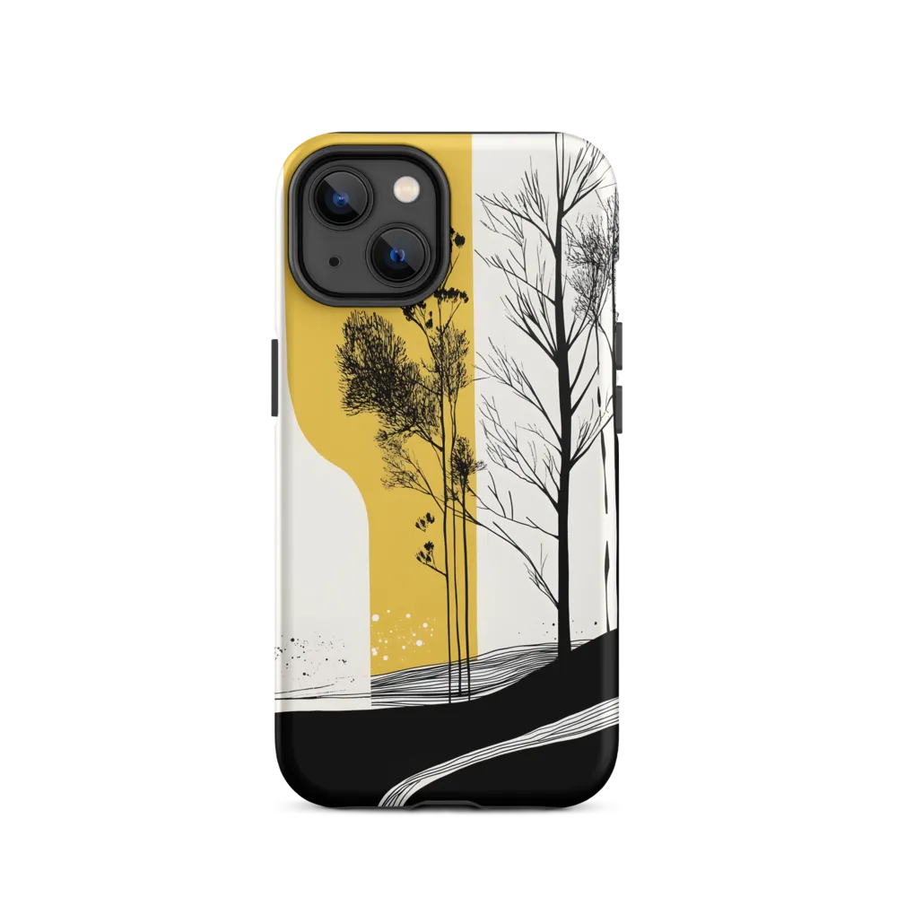 Grove on a Yellow Column
